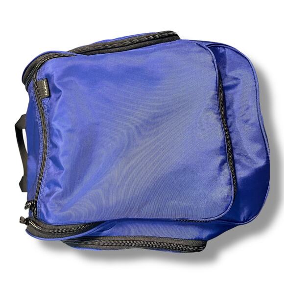 LL Bean Personal Organizer Toiletry Bag Hanging Expand Travel Makeup Dopp 245362 - Picture 6 of 14